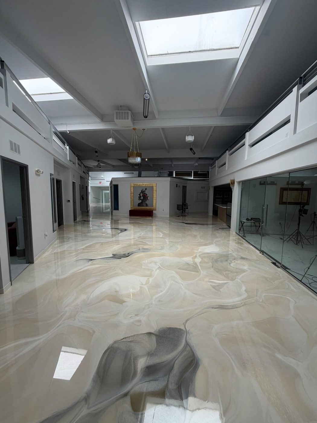 Hall principal de El Hogar del Compositor